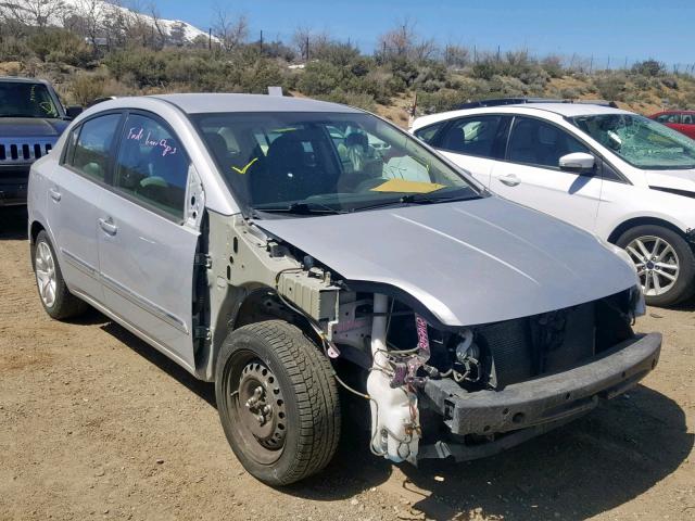 3N1AB6AP5CL605199 - 2012 NISSAN SENTRA 2.0 SILVER photo 1