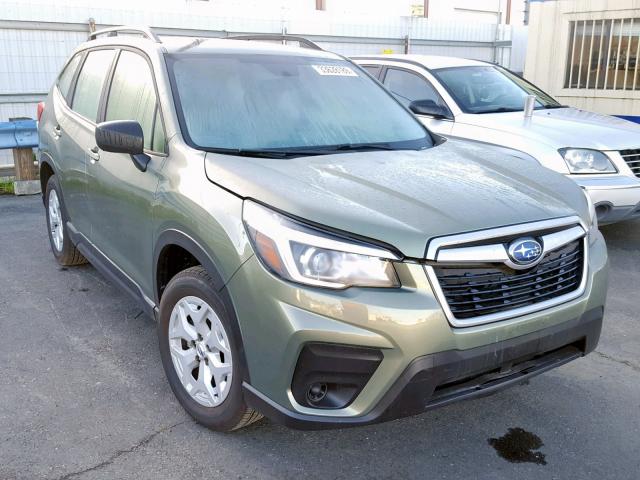 JF2SKACC1KH417356 - 2019 SUBARU FORESTER GREEN photo 1