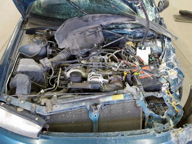 4S3BD6356S6229516 - 1995 SUBARU LEGACY L GREEN photo 7