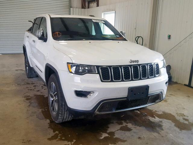 1C4RJEBG6JC438503 - 2018 JEEP GRAND CHER WHITE photo 1