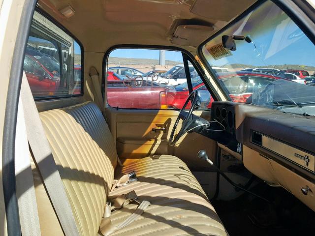 1GCDR14Z2HS107590 - 1987 CHEVROLET R10 TAN photo 5