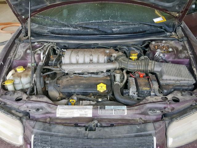 3C3EL45H2XT572630 - 1999 CHRYSLER SEBRING JX MAROON photo 7