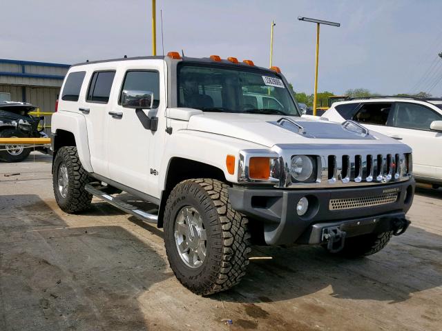 5GTDN136868137263 - 2006 HUMMER H3 WHITE photo 1