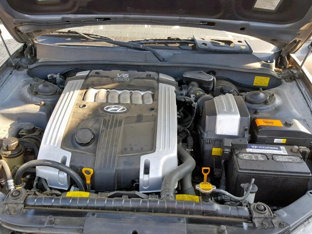 KMHFU45E44A354870 - 2004 HYUNDAI XG 350 GRAY photo 7