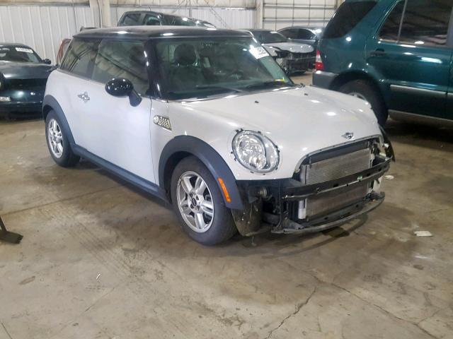 WMWSU3C52DT545530 - 2013 MINI COOPER SILVER photo 1