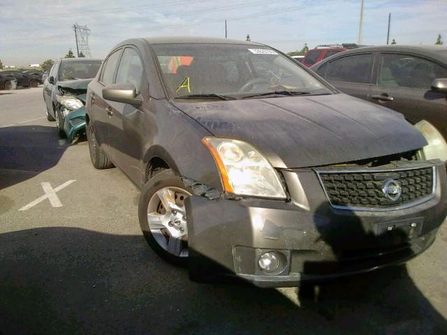 3N1AB61E39L670690 - 2009 NISSAN SENTRA 2.0 GRAY photo 1