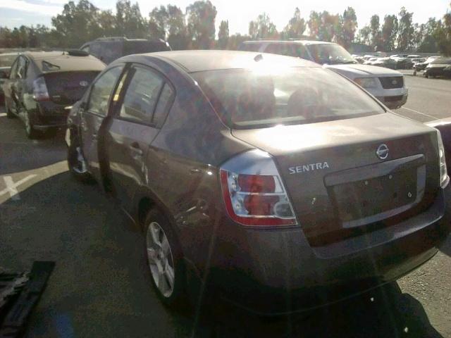 3N1AB61E39L670690 - 2009 NISSAN SENTRA 2.0 GRAY photo 3