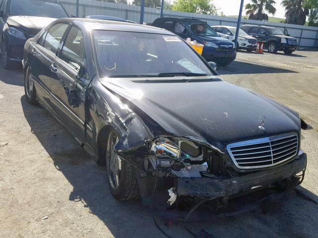 WDBNG75J4YA131478 - 2000 MERCEDES-BENZ S 500 BLACK photo 1