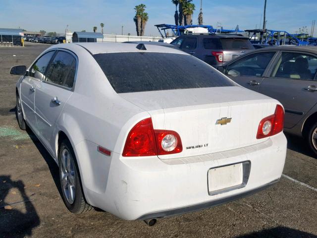 1G1ZD5E06CF291051 - 2012 CHEVROLET MALIBU 2LT WHITE photo 3