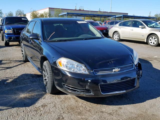 2G1WF5E31C1126832 - 2012 CHEVROLET IMPALA LS BLACK photo 1