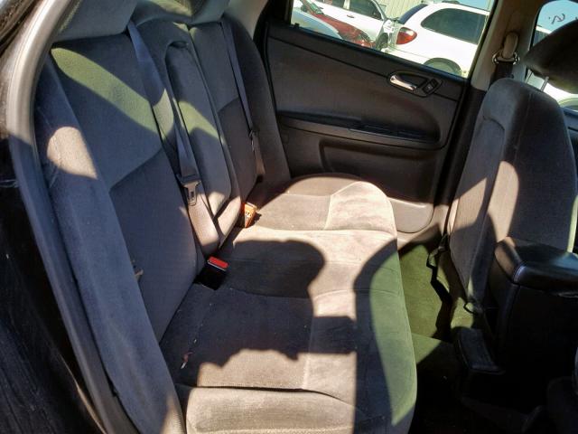 2G1WF5E31C1126832 - 2012 CHEVROLET IMPALA LS BLACK photo 6