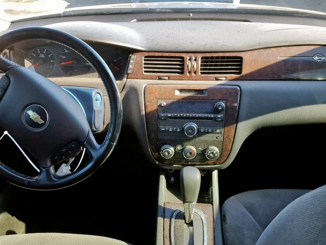 2G1WF5E31C1126832 - 2012 CHEVROLET IMPALA LS BLACK photo 9