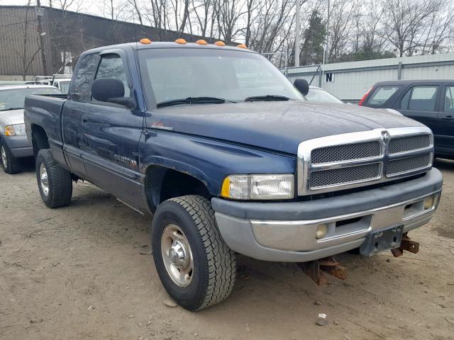 1B7KF23Z9YJ171817 - 2000 DODGE RAM 2500 BLUE photo 1