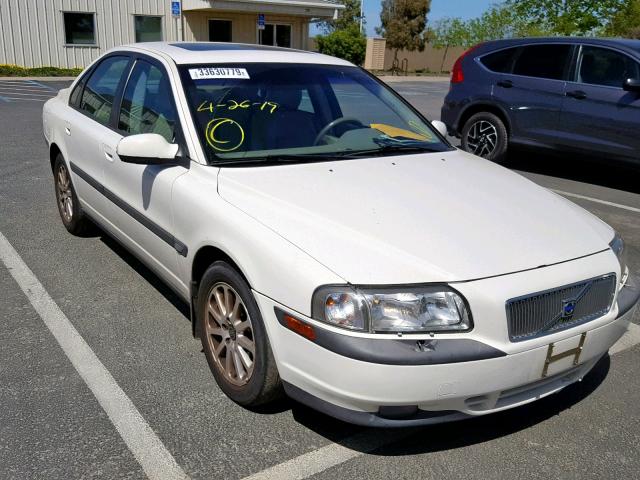 YV1TS94D8Y1071634 - 2000 VOLVO S80 WHITE photo 1