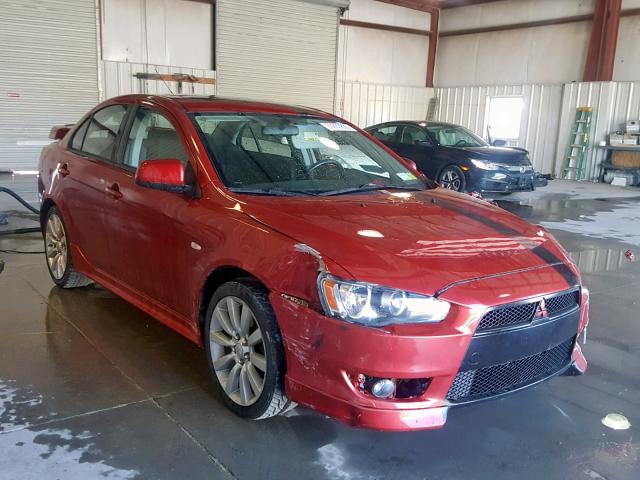 JA3AU86W29U022038 - 2009 MITSUBISHI LANCER GTS RED photo 1