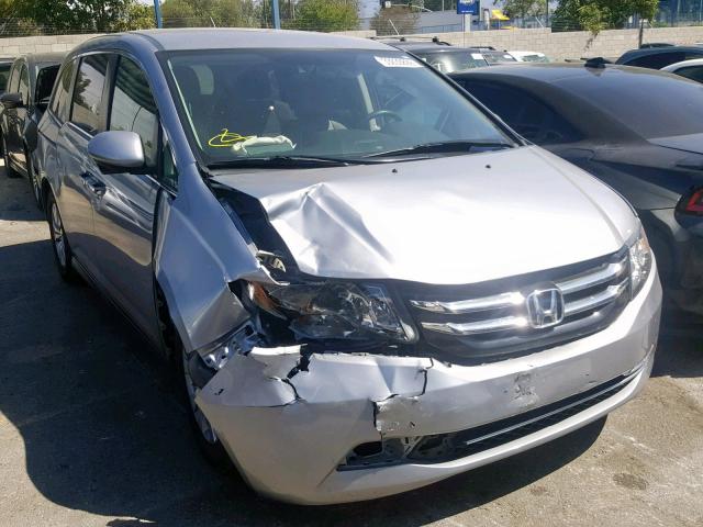 5FNRL5H38GB123812 - 2016 HONDA ODYSSEY SE SILVER photo 1