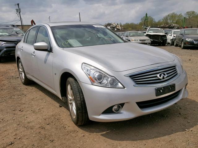 JN1CV6AR4FM523458 - 2015 INFINITI Q40 SILVER photo 1