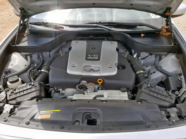 JN1CV6AR4FM523458 - 2015 INFINITI Q40 SILVER photo 7