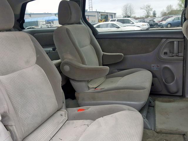 5TDBK23CX7S002737 - 2007 TOYOTA SIENNA LE GRAY photo 6