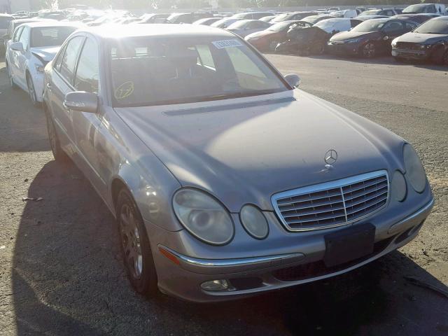 WDBUF65J54A582258 - 2004 MERCEDES-BENZ E 320 SILVER photo 1