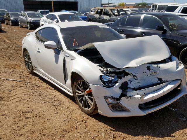 JF1ZNAA13G9703867 - 2016 TOYOTA SCION FR-S WHITE photo 1