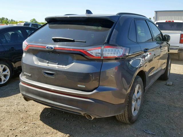 2FMPK3G93JBB94727 - 2018 FORD EDGE SE CHARCOAL photo 4