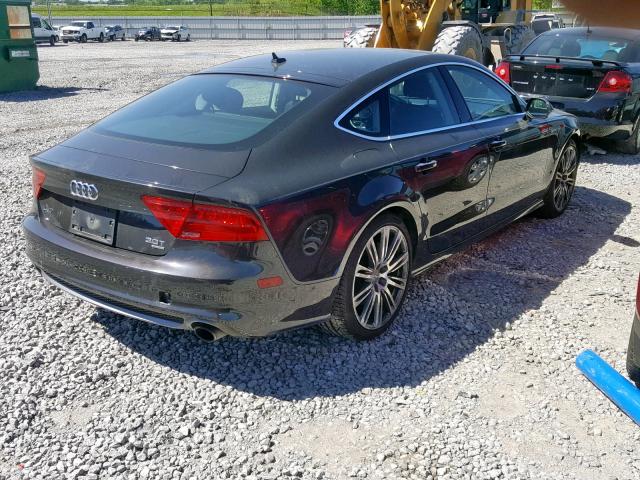 WAU2GAFC9DN070601 - 2013 AUDI A7 PRESTIG BLACK photo 4