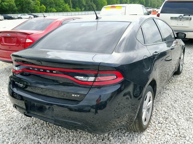 1C3CDFBB8GD564828 - 2016 DODGE DART SXT BLACK photo 4