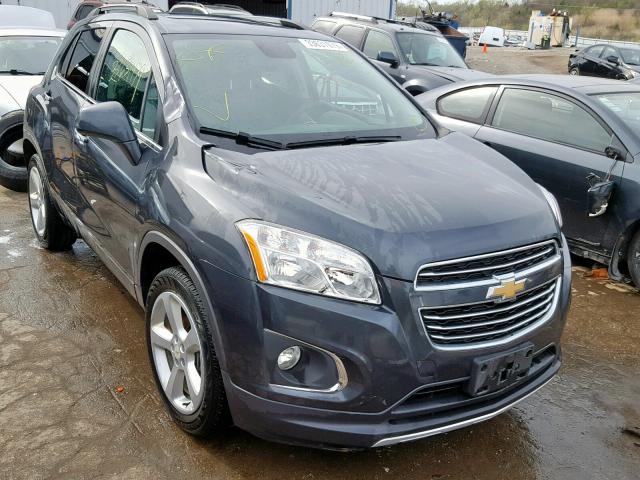 3GNCJRSBXGL258270 - 2016 CHEVROLET TRAX LTZ CHARCOAL photo 1