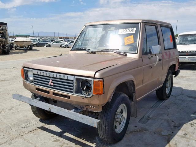 JA4FJ43E7HJ033048 - 1987 MITSUBISHI MONTERO SP WHITE photo 2