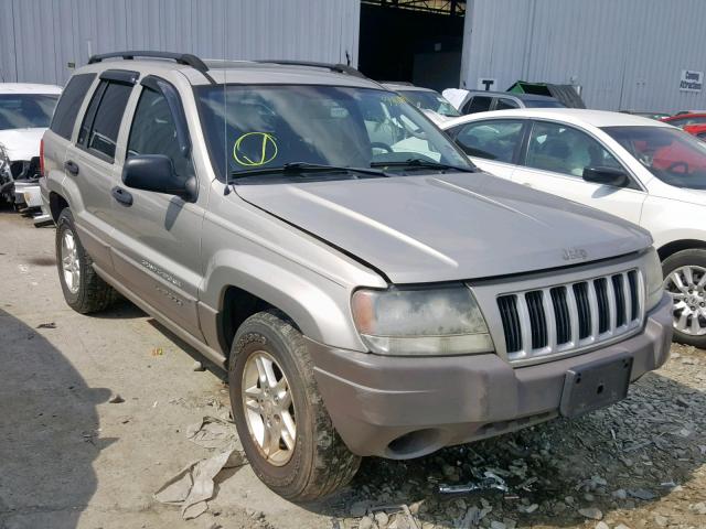 1J4GW48S94C146440 - 2004 JEEP GRAND CHER BEIGE photo 1