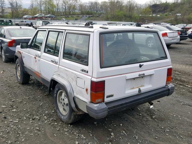 1J4FJ58S2NL186778 - 1992 JEEP CHEROKEE L WHITE photo 3