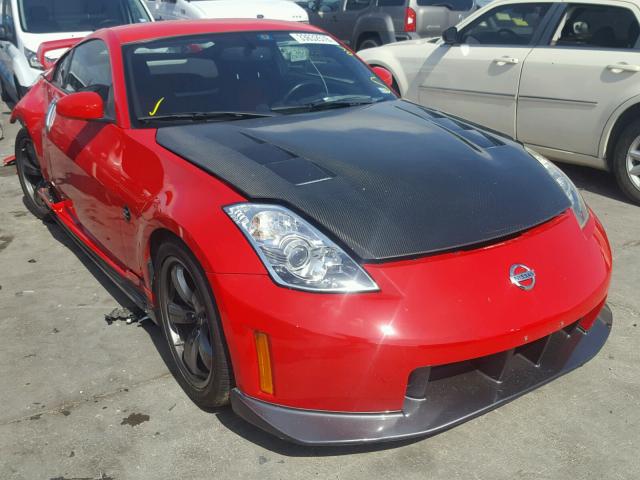 JN1BZ34E48M751440 - 2008 NISSAN 350Z COUPE RED photo 1