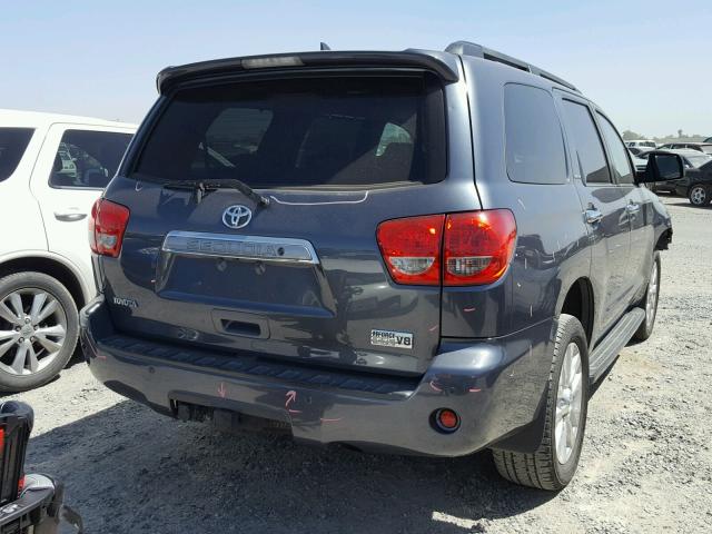 5TDDY5G12AS029164 - 2010 TOYOTA SEQUOIA PL GRAY photo 4