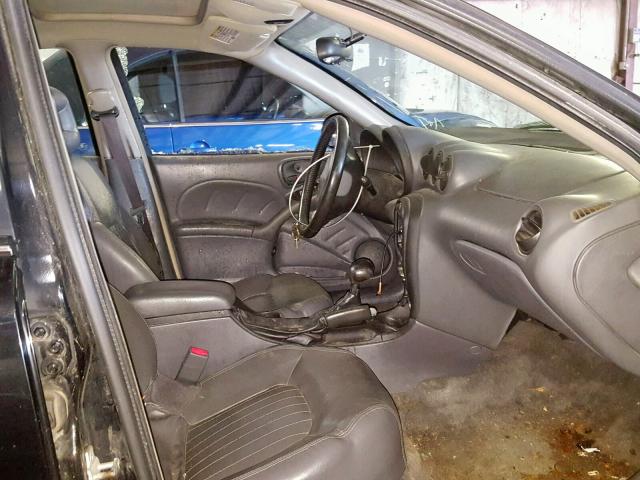 1G2NG52E54M647150 - 2004 PONTIAC GRAND AM S BLACK photo 5