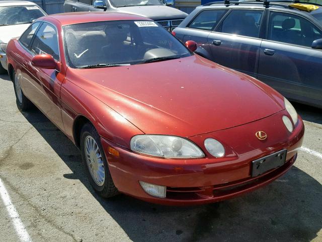 JT8JZ31C2N0001502 - 1992 LEXUS SC 300 BURGUNDY photo 1