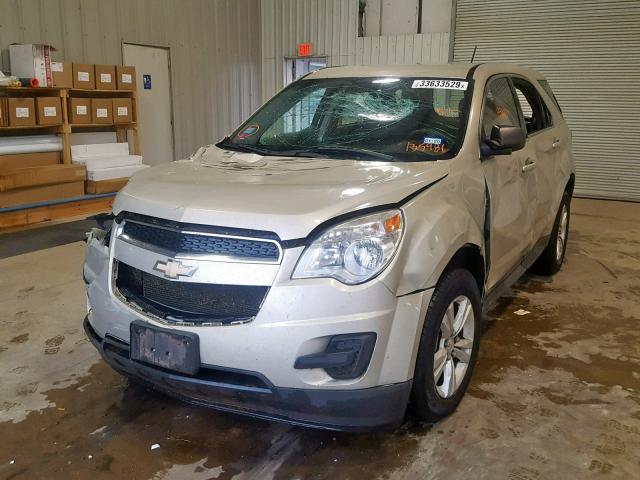 2GNALAEK0F1135981 - 2015 CHEVROLET EQUINOX LS GOLD photo 2