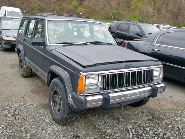 1J4FJ58L5LL231136 - 1990 JEEP CHEROKEE L BLACK photo 1