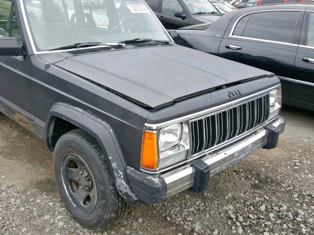 1J4FJ58L5LL231136 - 1990 JEEP CHEROKEE L BLACK photo 9