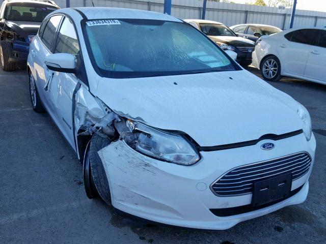 1FADP3R47FL375546 - 2015 FORD FOCUS BEV WHITE photo 1