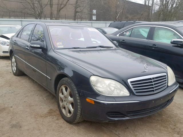 WDBNG83J55A457648 - 2005 MERCEDES-BENZ S 430 4MAT BLACK photo 1