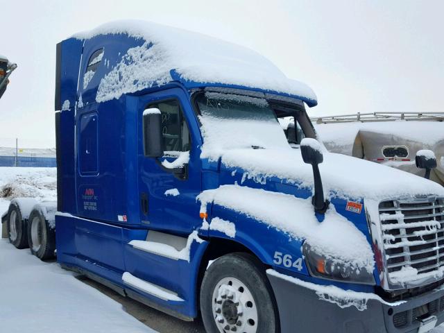 3AKJGLD59FSFZ4943 - 2015 FREIGHTLINER CASCADIA 1 BLUE photo 1