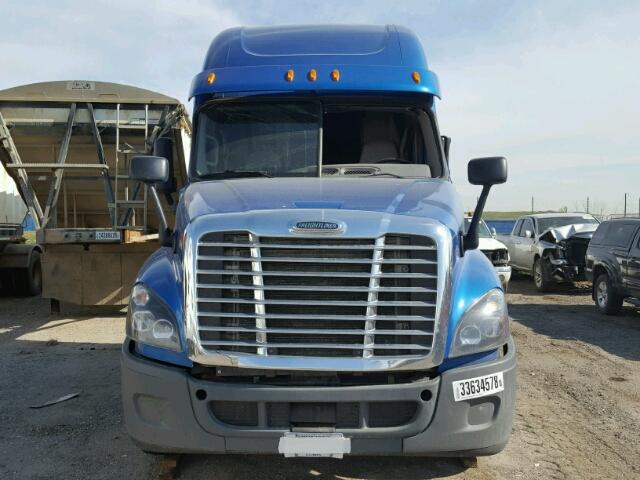 3AKJGLD59FSFZ4943 - 2015 FREIGHTLINER CASCADIA 1 BLUE photo 7