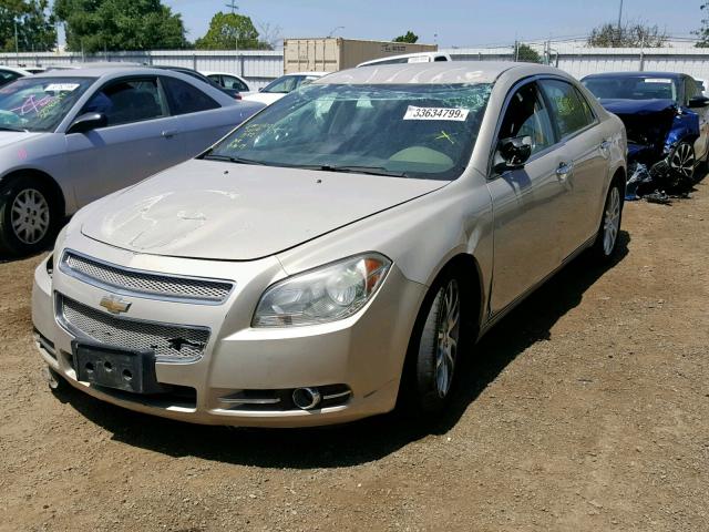 1G1ZK57B39F173973 - 2009 CHEVROLET MALIBU LTZ GOLD photo 2