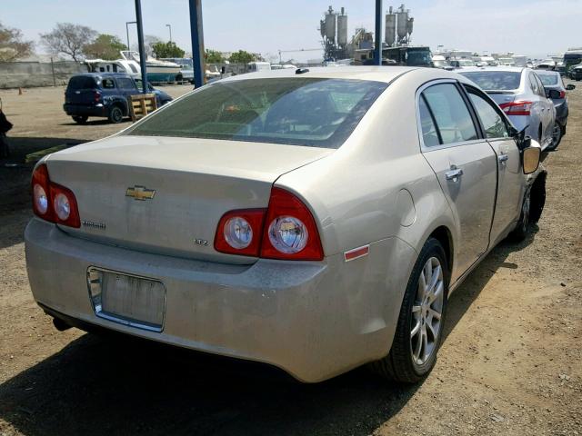 1G1ZK57B39F173973 - 2009 CHEVROLET MALIBU LTZ GOLD photo 4