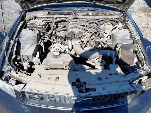 1ZVFT84N175218688 - 2007 FORD MUSTANG GRAY photo 7