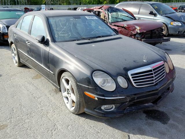 WDBUF56X99B385995 - 2009 MERCEDES-BENZ E 350 BLACK photo 1