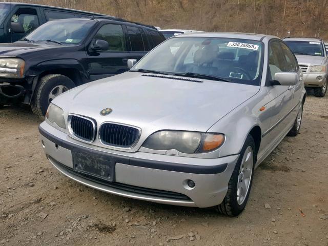 WBAEU33433PM54164 - 2003 BMW 325 XI SILVER photo 2