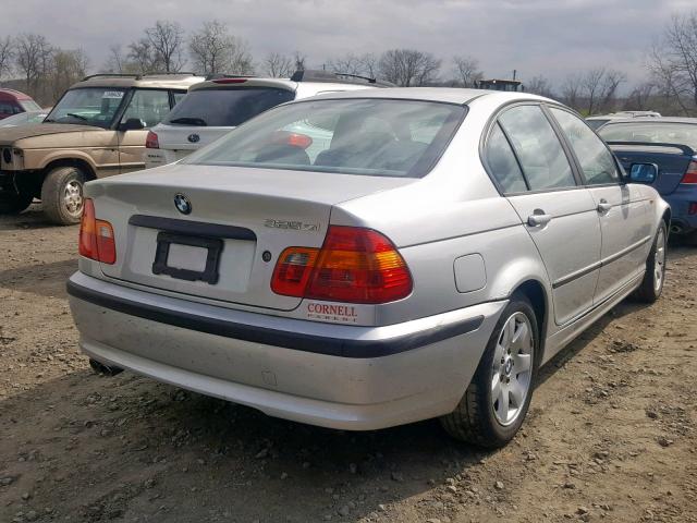 WBAEU33433PM54164 - 2003 BMW 325 XI SILVER photo 4