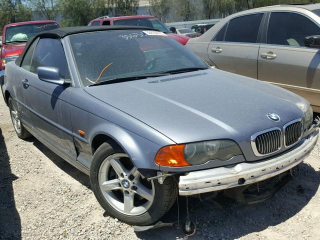 WBABS33472PG88401 - 2002 BMW 325 CI GRAY photo 1